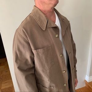 Vintage Canvas Structure Jacket